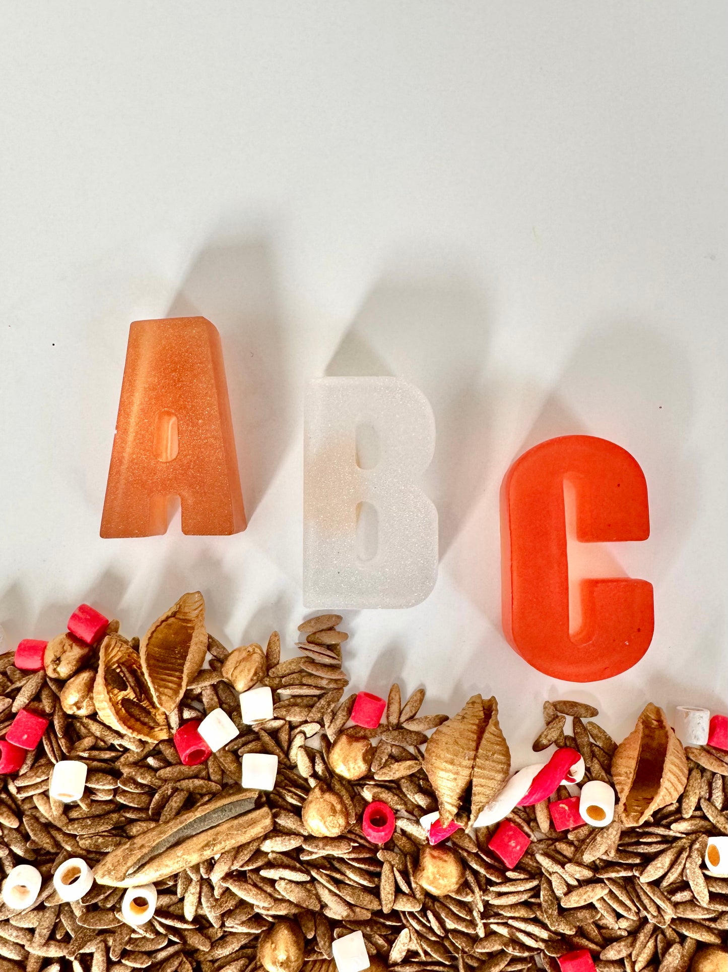 Flurries & Frosting Resin Alphabet