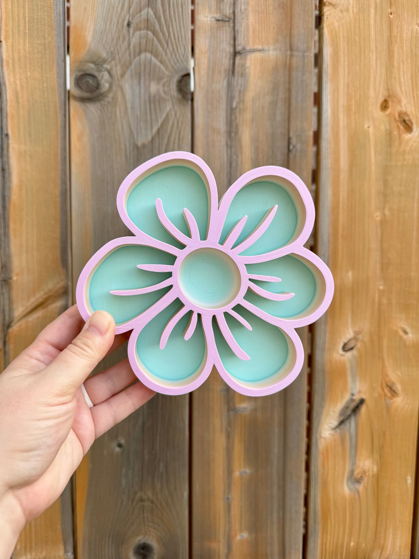Flower Tray - Pink/Mint