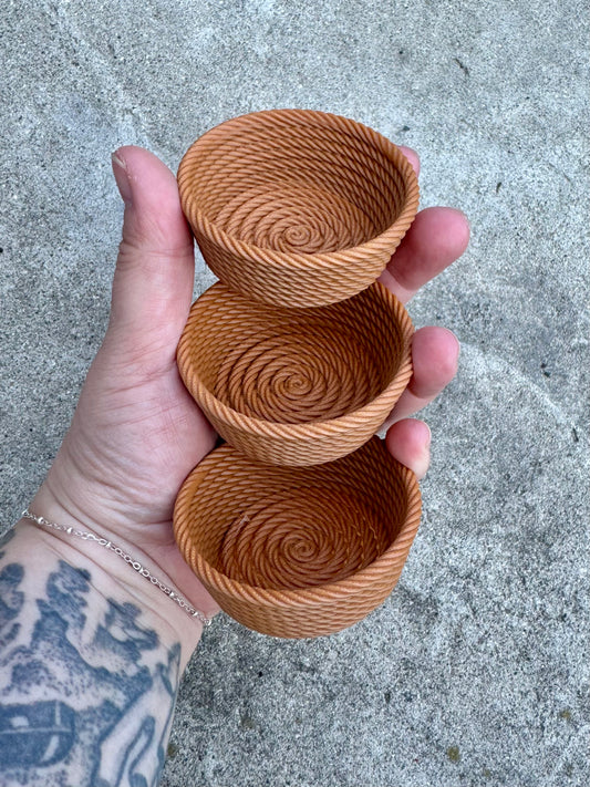 Mini Woven Baskets - Fairy Garden