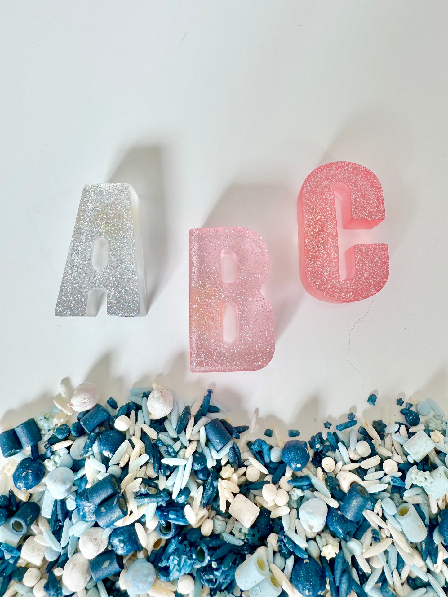 Flurries & Frosting Resin Alphabet