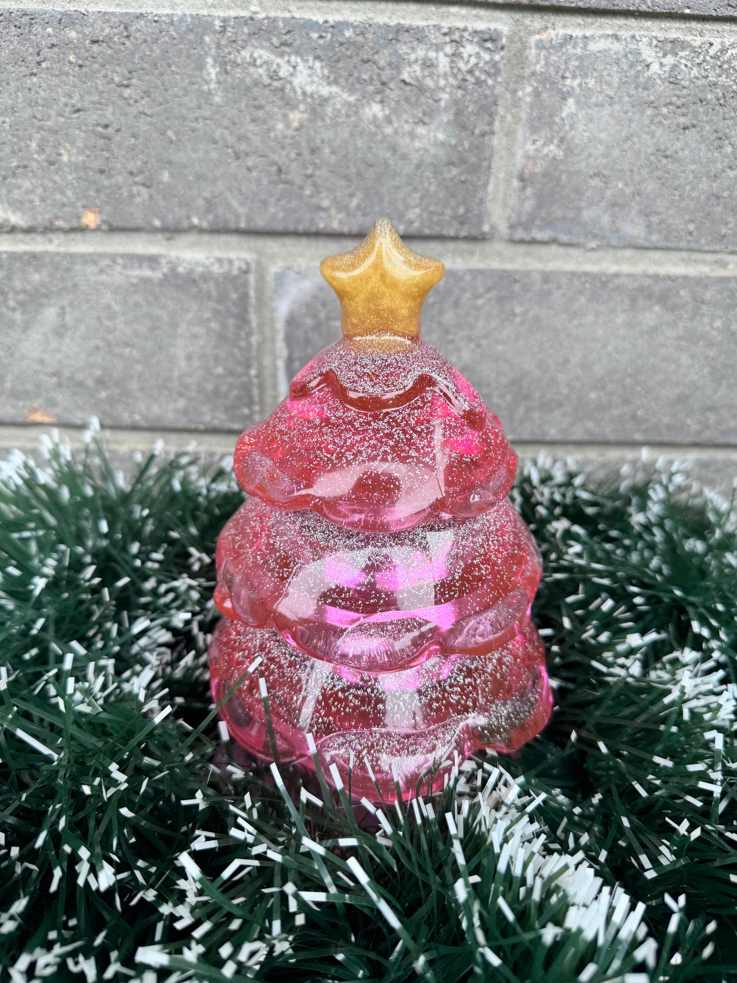 Resin Stacking Christmas Tree