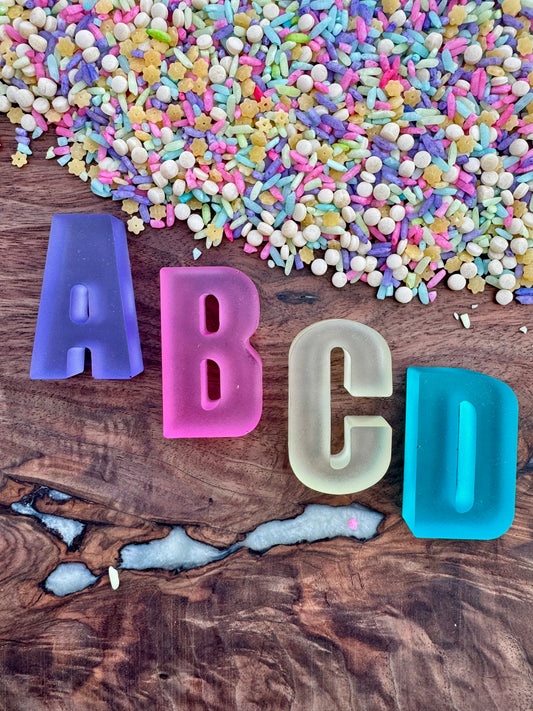 Fairy Garden Resin Alphabet