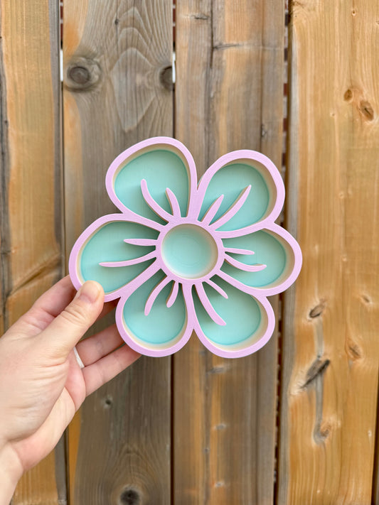 Flower Tray - Pink/Mint