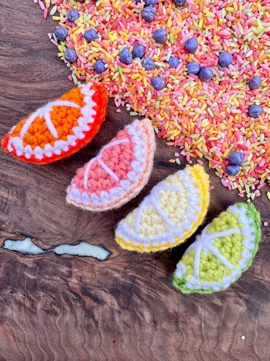 Crochet Citrus 4 Pack