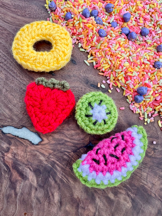 Crochet Fruit Salad 4 Pack