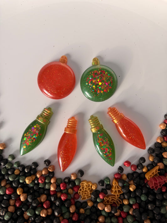 Jumbo Resin Light Bulbs & Ornaments