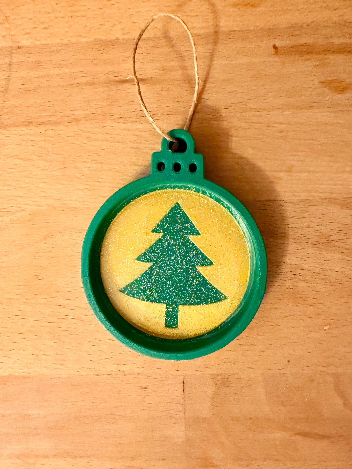 Mini Christmas Ornament Trays