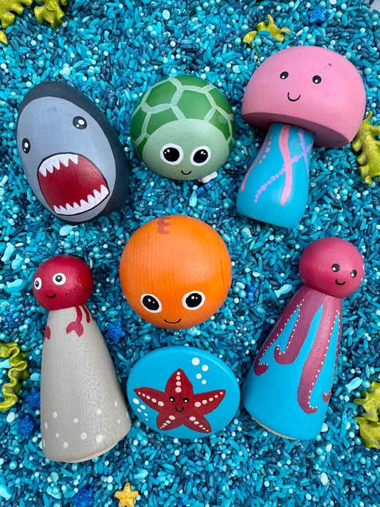 Under the Sea Peg Creatures